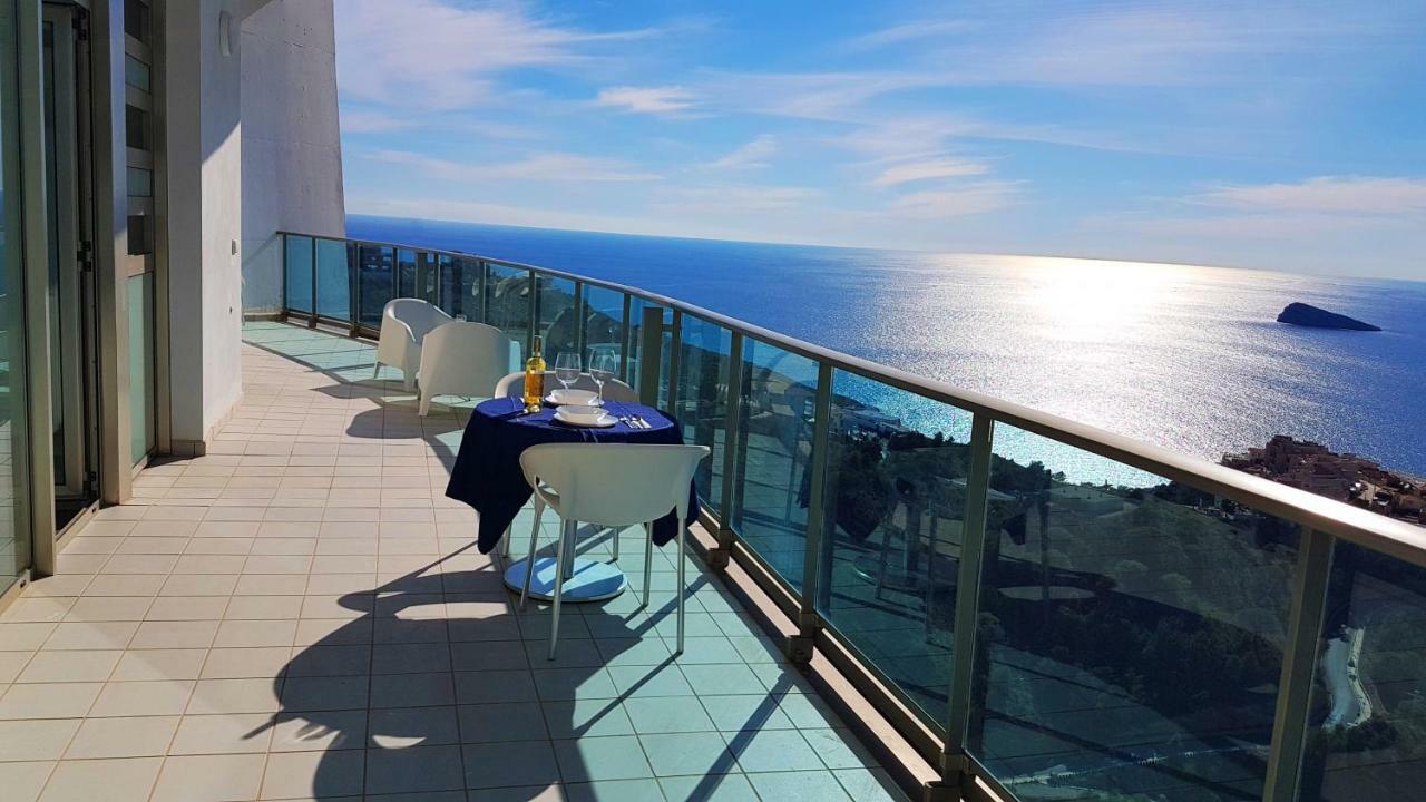 Luxury Apartment On The 40Th Floor With Amazing Views 貝尼多姆 外观 照片