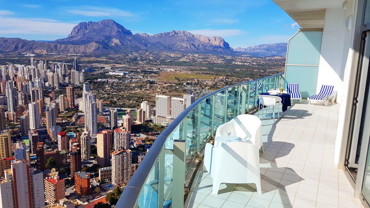 Luxury Apartment On The 40Th Floor With Amazing Views 貝尼多姆 外观 照片