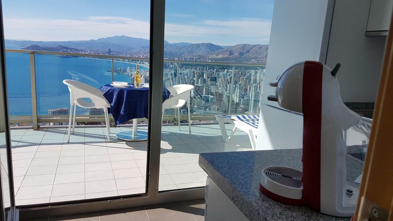Luxury Apartment On The 40Th Floor With Amazing Views 貝尼多姆 外观 照片
