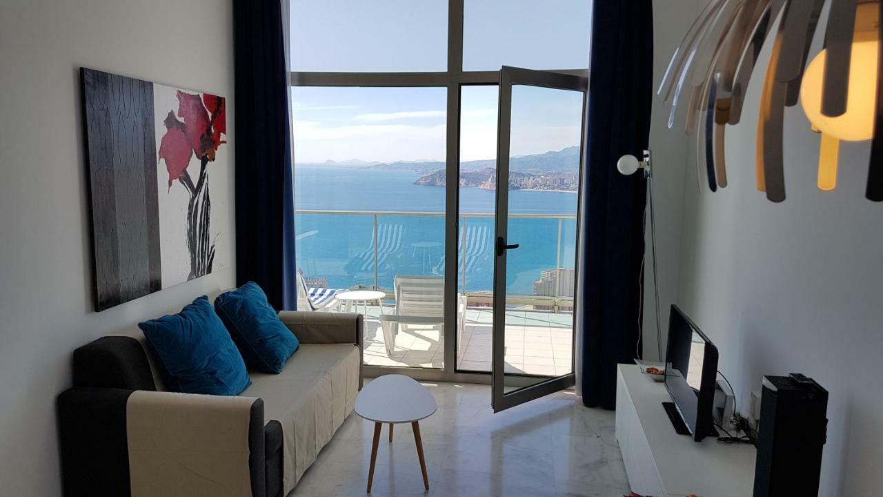 Luxury Apartment On The 40Th Floor With Amazing Views 貝尼多姆 外观 照片