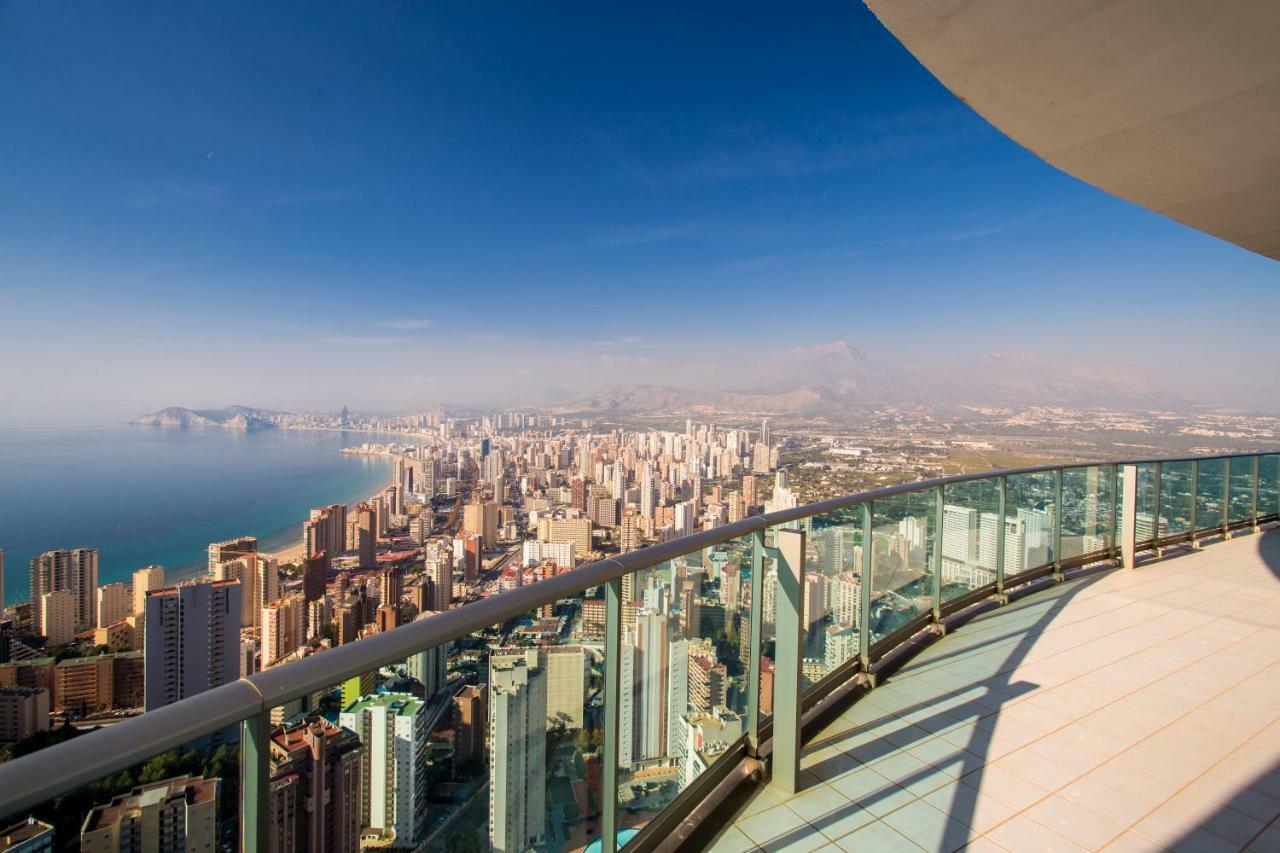 Luxury Apartment On The 40Th Floor With Amazing Views 貝尼多姆 外观 照片
